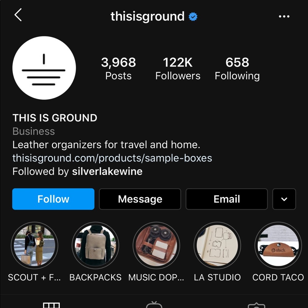 ‘This Is Ground’ Leather Multi Cord Organiser - Picture 11 of 14